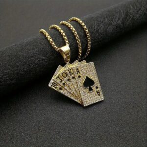 Le collier Golden Pocker