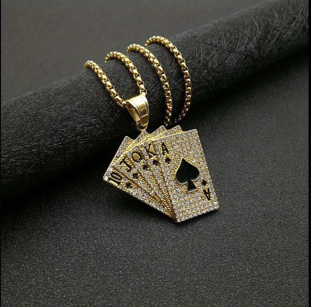 Le collier Golden Pocker