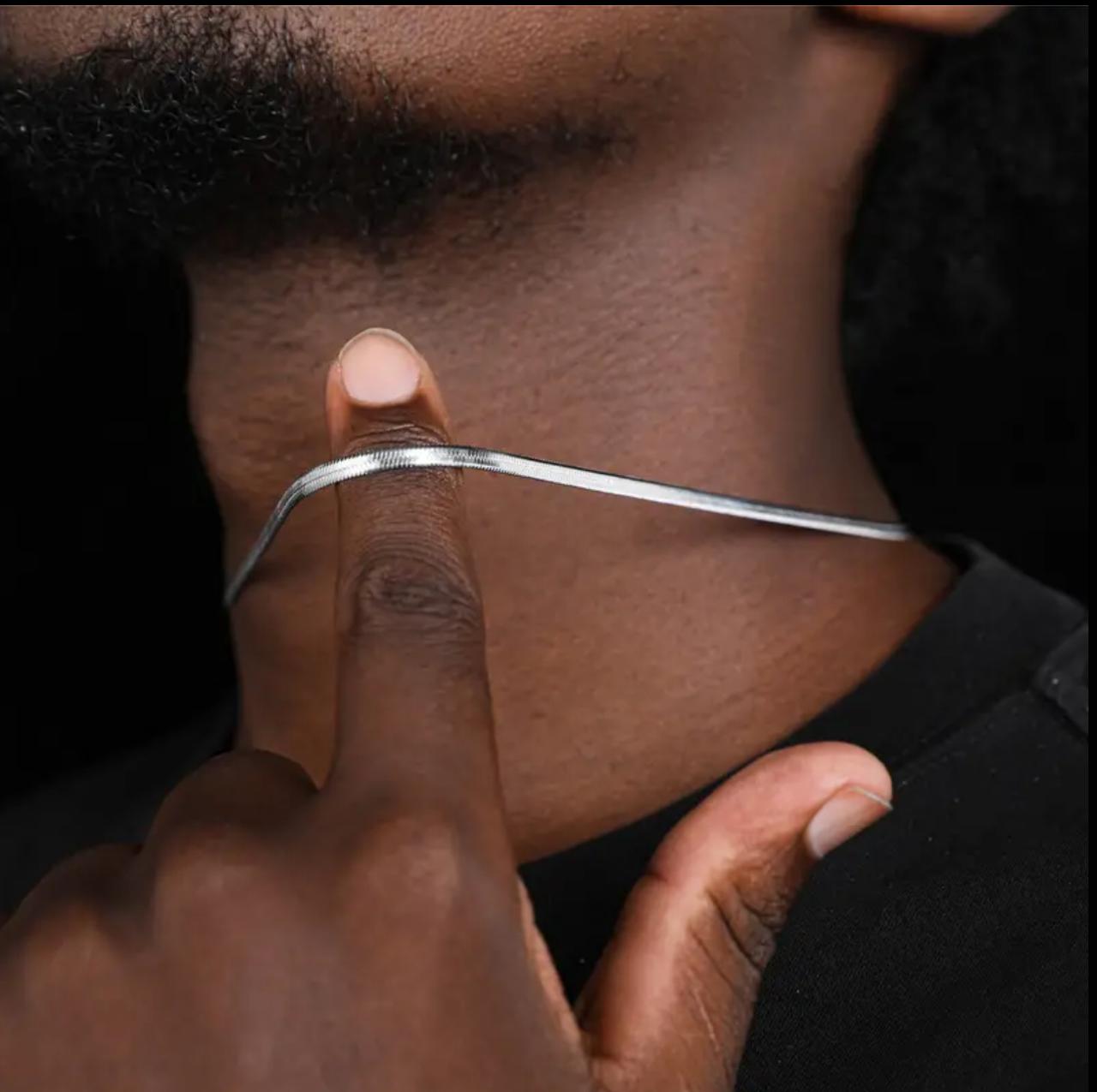 Le collier Silver snake – Image 6
