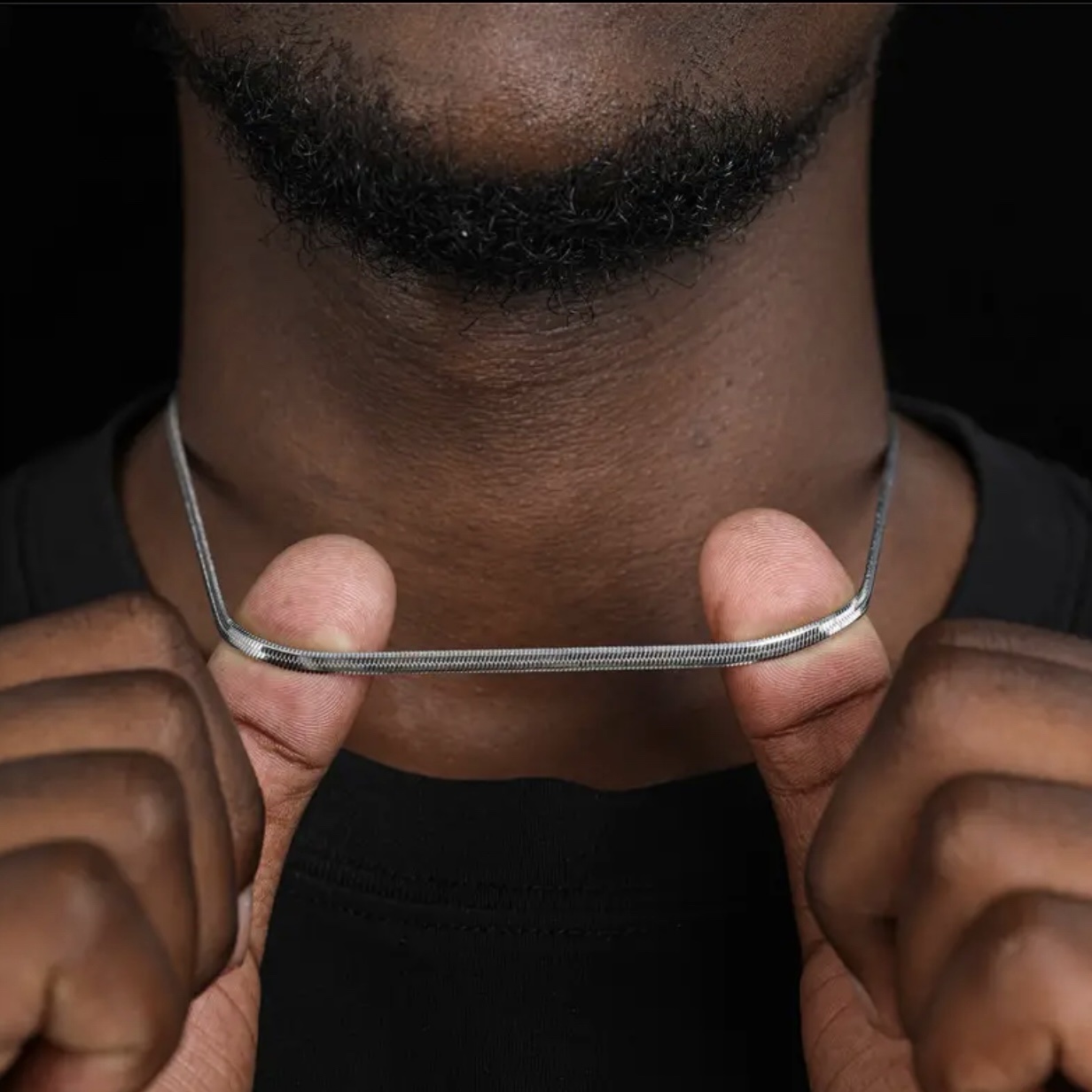 Le collier Silver snake