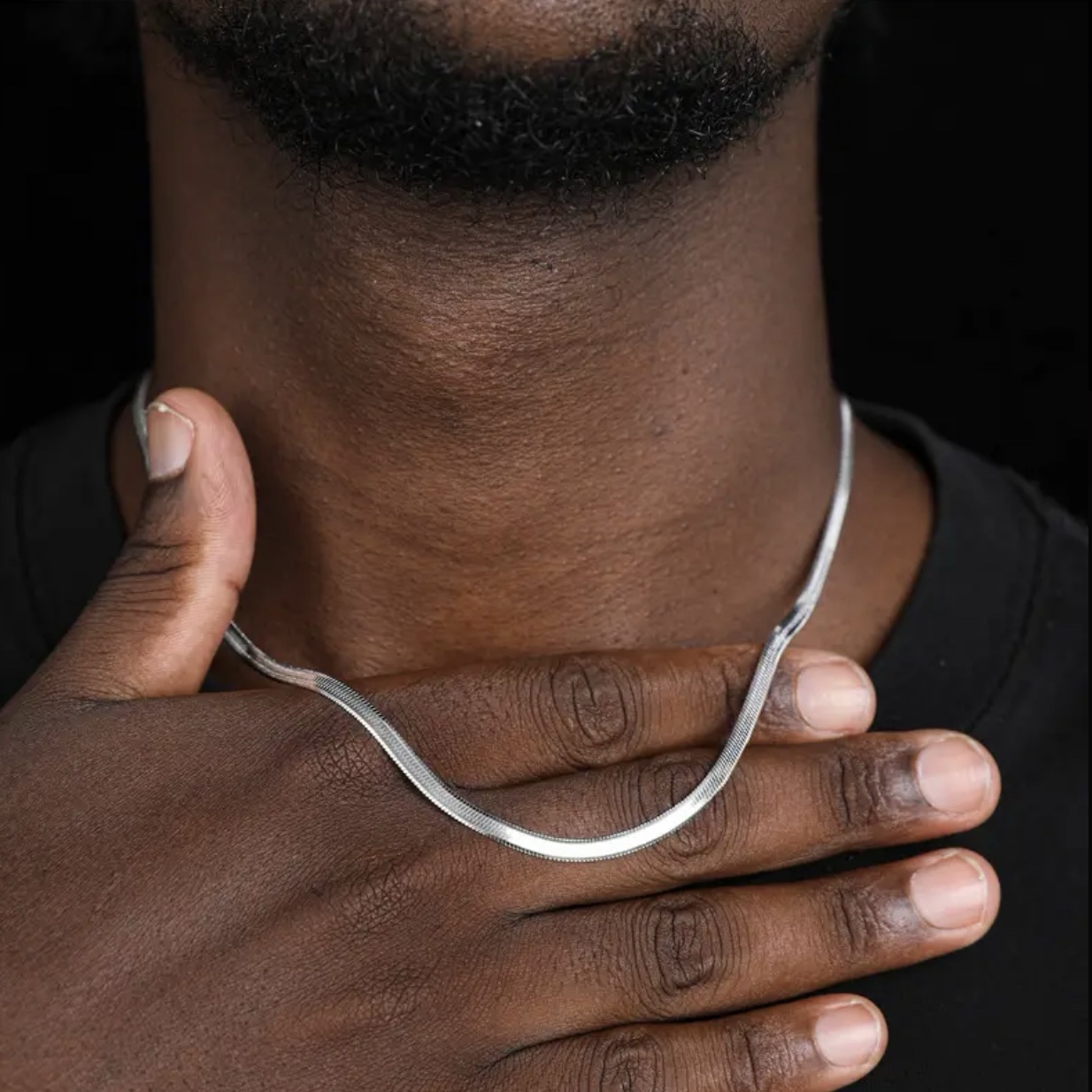 Le collier Silver snake – Image 3